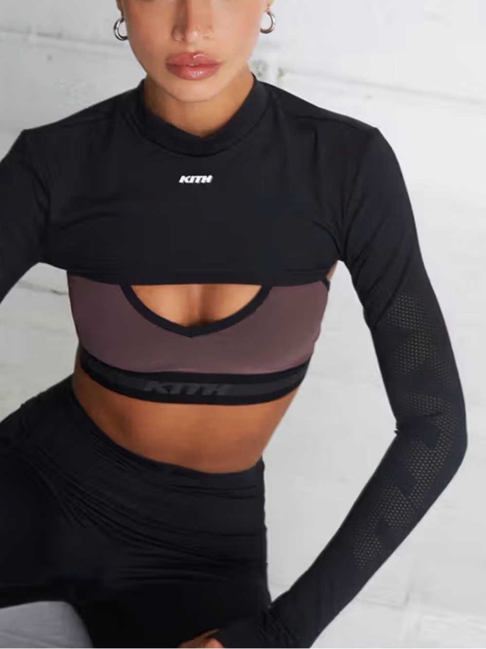 Kith Women Eden Long Sleeve Shrug Crop Top XS – Rare